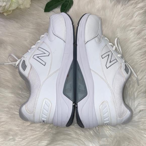 New Balance 928V3 Walking Shoes White Leather Lace Up Sneakers Men's 12.5 6E - Picture 4 of 17